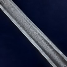 British Boer War Patent Solid Hilt Sword, Lt Claud DArcy Cayley, Middlesex Regt 27